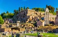 View of Domus Tiberiana in the Roman Forum