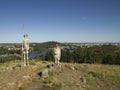 View from Don Quijote de la Mancha monument in Villa del Lago