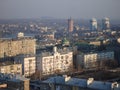 View Donetsk from a height