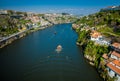 Douro River in a beautiful early spring day Royalty Free Stock Photo