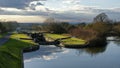 View down Caen Hill Locks