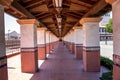 Pillars of SA train station