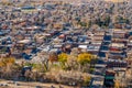 Elevated View of Salida, Colorado Royalty Free Stock Photo