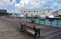 View of downtown Bridgetown, the capital and largest city in Barbados