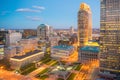 View of downtown Cleveland Royalty Free Stock Photo