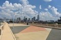 View of a Downtown Dallas from Trinity Skyline Trail