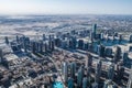 View downtown Dubai Royalty Free Stock Photo