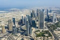 View downtown Dubai Royalty Free Stock Photo