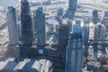 View downtown Dubai Royalty Free Stock Photo