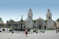 View of downtown Lima peru