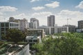 View of Downtown Los Angeles Historic District Royalty Free Stock Photo