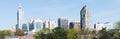 View on downtown Raleigh, NC Royalty Free Stock Photo