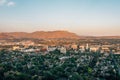 View of downtown Riverside, from Mount Rubidoux in Riverside, California Royalty Free Stock Photo