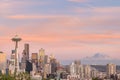 View of downtown Seattle skyline Royalty Free Stock Photo