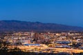 View of the downtown skyline in Tucson, Arizona Royalty Free Stock Photo