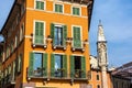 View of the downtown streets in Verona Royalty Free Stock Photo