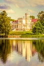 View of the Druskininkai city from the lake Druskonis