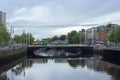 River Liffey, Rosie Hackett Bridge, Dublin, Ireland