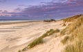 View from dune over North Sea Royalty Free Stock Photo