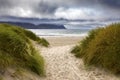 Keel Beach on Achill Island in Ireland Royalty Free Stock Photo