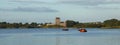 View of Dunguaire Castle in county Galway