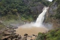 View of Dunhinda waterfalls in Badulla, Sri Lanka.