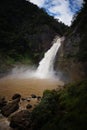 View of Dunhinda waterfalls in Badulla, Sri Lanka. Royalty Free Stock Photo