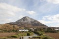 View of Dunlewey with Errigal mountains