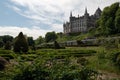 Garden at Dunrobin castle, Scotland