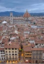 View of Duomo in Florence Royalty Free Stock Photo