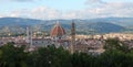 View of the Duomo from Fort Belvedere, Italy