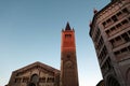 Parma Duomo with baptistery Royalty Free Stock Photo