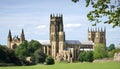 A view of Durham Cathedral Royalty Free Stock Photo