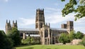 A view of Durham Cathedral Royalty Free Stock Photo