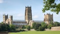 A view of Durham Cathedral Royalty Free Stock Photo