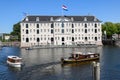 View at Dutch Nautical Museum at Amsterdam on Holland