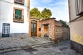 View of the dwellings in the Albaicin district, Granada, Andalusia