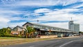 View of the E Shed Markets at the Cruise Terminal of Fremantle, Australia.