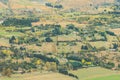 The view of early Autumn from a hill