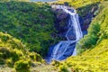 Eas a Bhradain waterfall, in the Isle of Skye Royalty Free Stock Photo