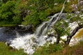 Scottish Landscapes -Eas Fors Waterfall Royalty Free Stock Photo