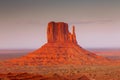 View on East Mitten Butte in Monument Valley. Arizona. Royalty Free Stock Photo