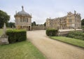 View of East Side of Montacute House Royalty Free Stock Photo