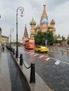 View from the east side of Red Square to the street