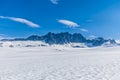 A view eastward on the Denver glacier close to Skagway, Alaska