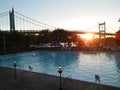 View of Ed Koch Queensboro Bridge from Long Island City Park