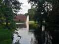 View of Ede-Wageningen, beautiful city in the Netherlands with an important university campus