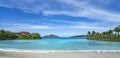 View of Eden Island Mahe Seychelles at sunny weather Royalty Free Stock Photo