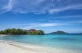 View of Eden Island Mahe Seychelles at sunny weather Royalty Free Stock Photo