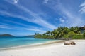 View of Eden Island Mahe Seychelles at sunny weather Royalty Free Stock Photo